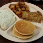 Pancakes, Home Fries, French Toast and Grits